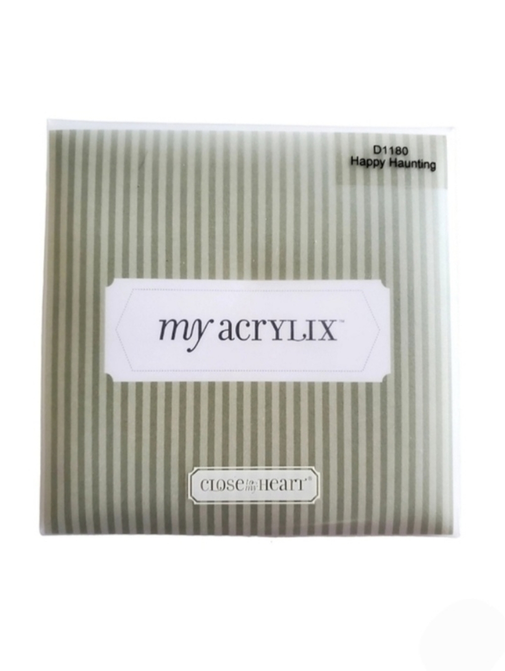 Close To My Heart My Acrylix D1180 Happy Haunting Stamp Set